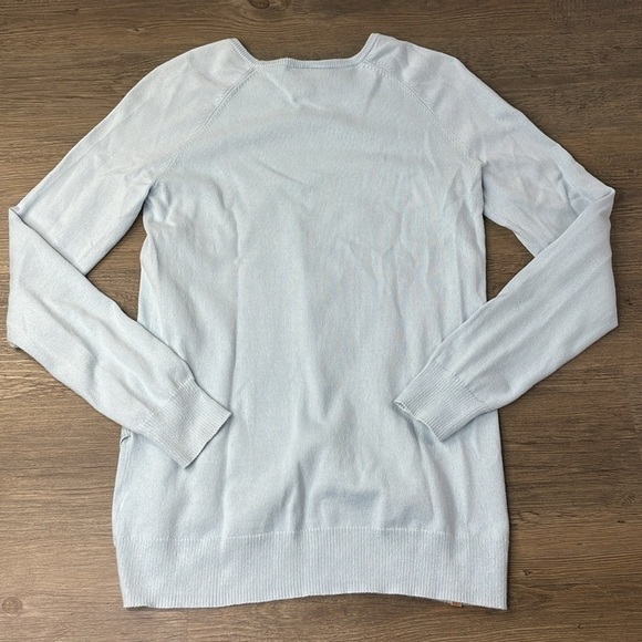 Tentree Women’s Light Blue Crew Neck Organic Cotton Highline Acre Sweater, sz Sm - Picture 9 of 9